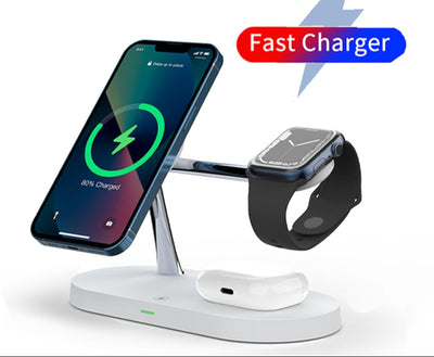 3-in-1 Wireless Magsafe Charger Stand