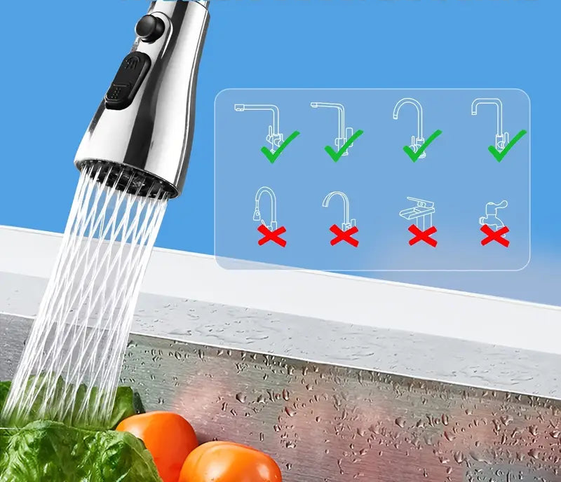 Universal Faucet Extender Nozzle