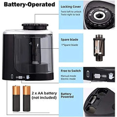 Portable Electric Pencil Sharpener